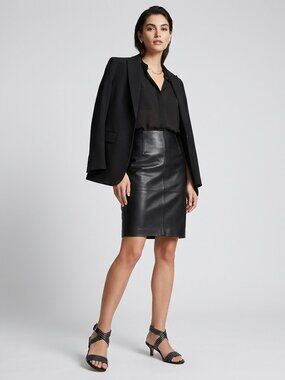 Via Spiga Black Studded Ankle Wrap Kitten Hills Sandals SZ 7